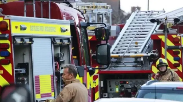 East Sussex fire engines