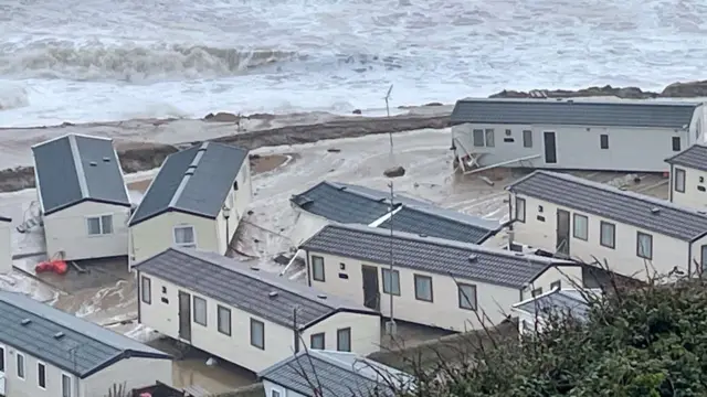 Holiday homes at Freshwater Beach Holiday Park