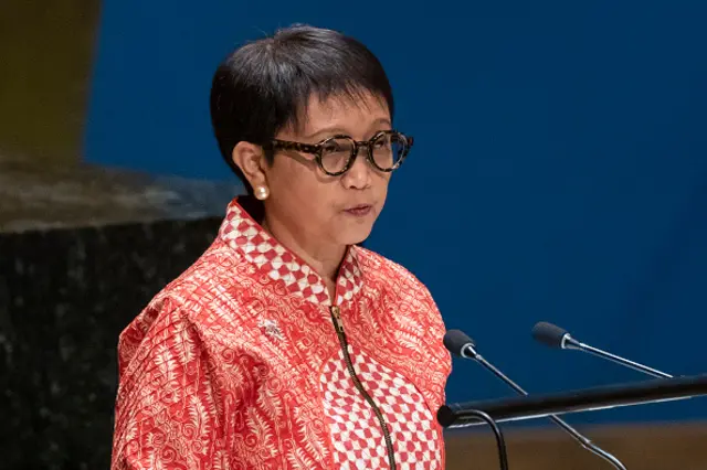 Indonesian Foreign Minister Retno Marsudi