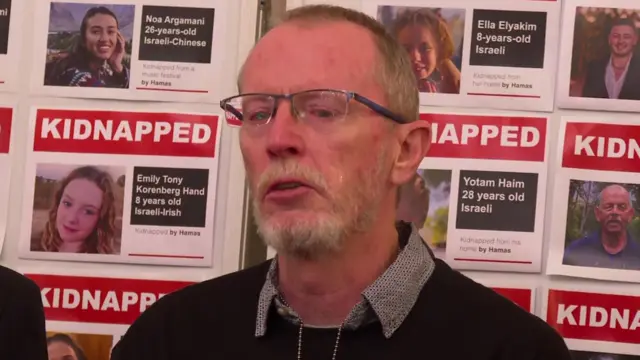 Thomas Hand, speaking at the embassy in London