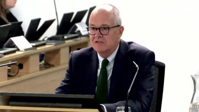 Sir Patrick Vallance in the Covid inquiry