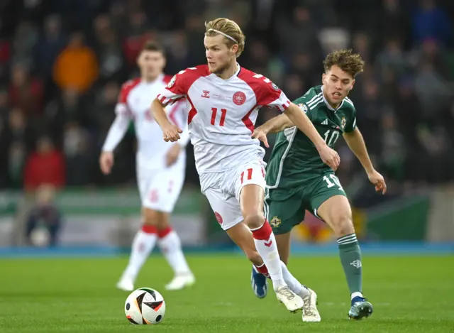 Northern Ireland v Denmark