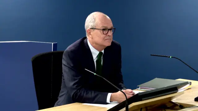 Sir Patrick Vallance gives evidence at the Covid inquiry