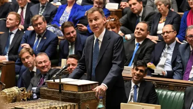 Chancellor Jeremy Hunt announced the Autumn Statement in the House of Commons