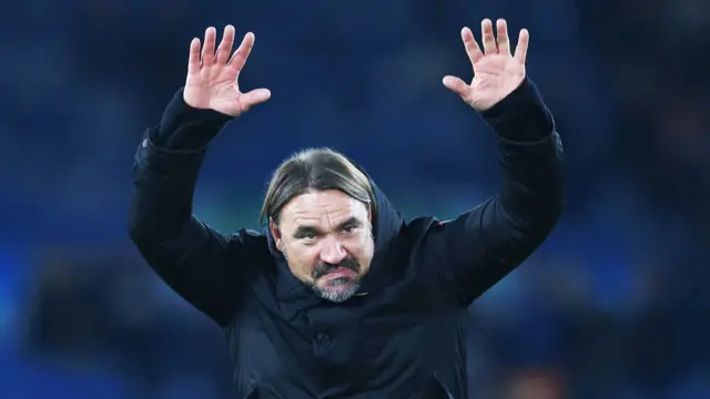 Leeds boss Daniel Farke hails the club's supporters