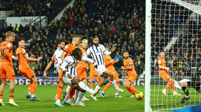 Darnell Furlong scores for West Brom