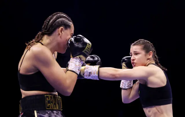 Chantelle Cameron and Katie Taylor