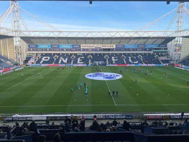 The view at Deepdale