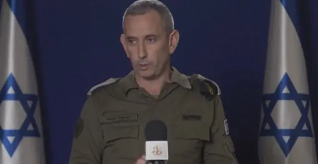 Israel Defense Forces (IDF) spokesman Daniel Hagari