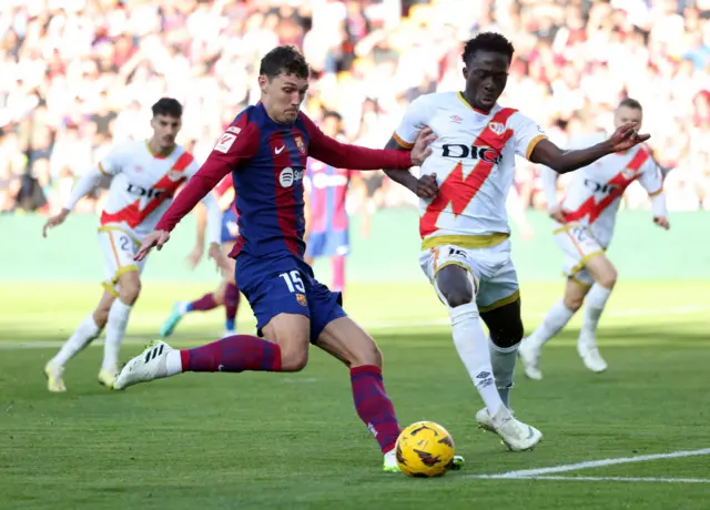 Rayo Vallecano v Barca