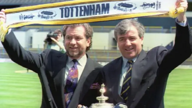 Alan Sugar and Terry Venables