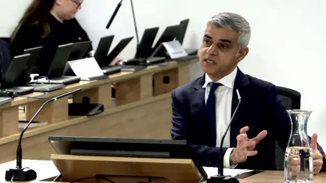 London mayor Sadiq Khan