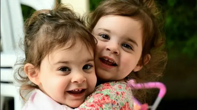 The three year-old twins Emma and Yuli were kidnapped on October 7 by Hamas and held hostage for 52 days