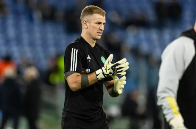 Celtic goalkeeper Joe Hart