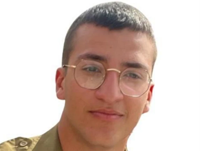 Sgt Shaked Dahan in uniform