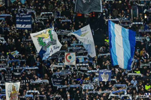 Lazio fans