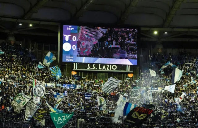 Lazio fans