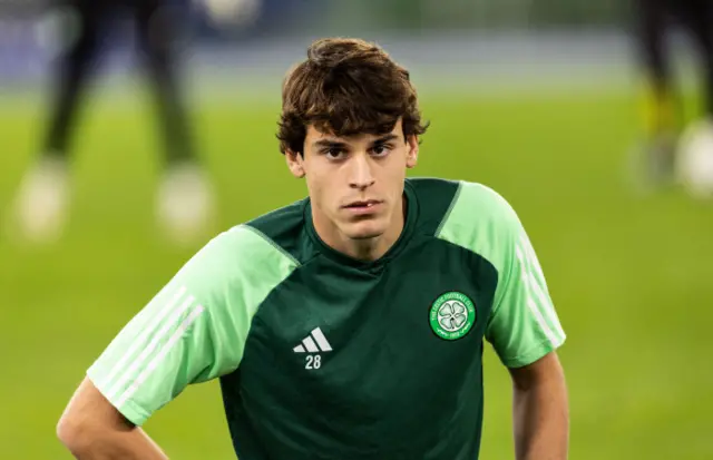 Celtic midfielder Paulo Bernardo