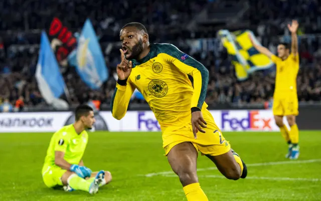 Olivier Ntcham was the match-winner for Celtic in November 2019