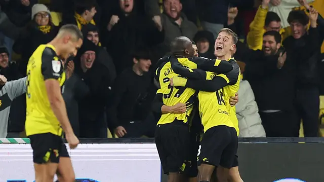 Watford celebrate