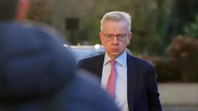 Michael Gove, formerly the Chancellor of the Duchy of Lancaster