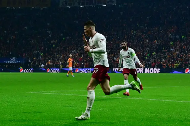 Scott McTominay celebrates