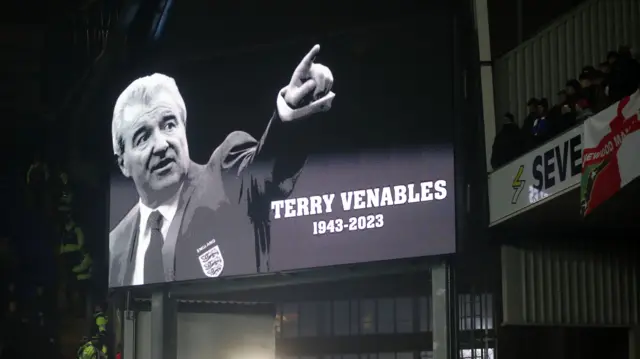 Terry Venables tribute