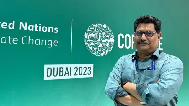 Partha Hefaz Shaikh at COP28