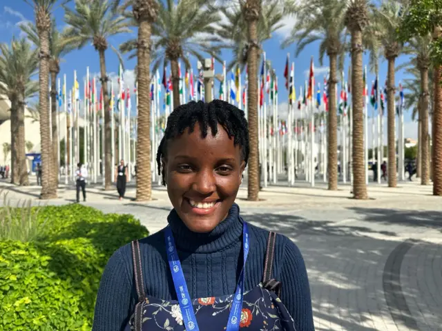 Vanessa Nakate activist at COP28