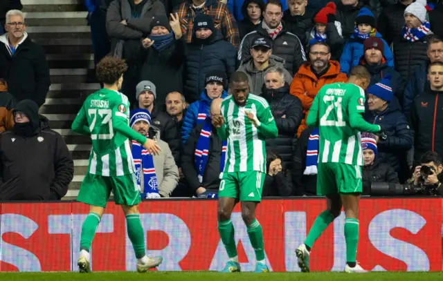 Rangers 0-1 Aris Limassol