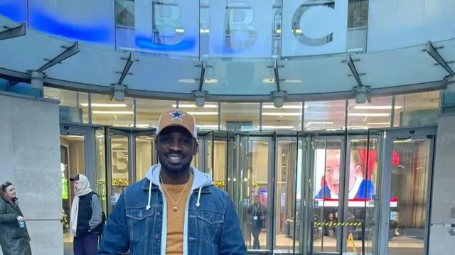 Ugandan pop star and opposition MP Bobi Wine, real name Robert Kyagulanyi in London