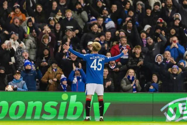 Ross McCausland celebrates