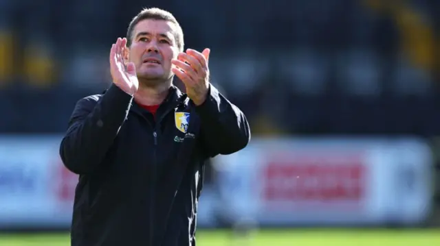 Mansfield Town boss Nigel Clough