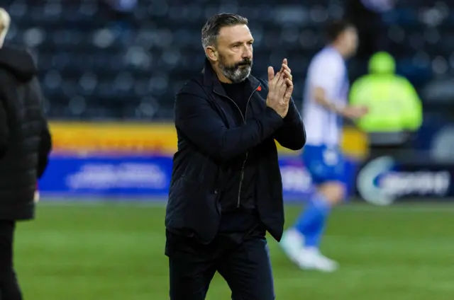 Kilmarnock manager Derek McInnes