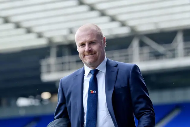 Everton manager Sean Dyche