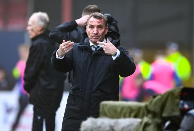 Celtic manager Brendan Rodgers