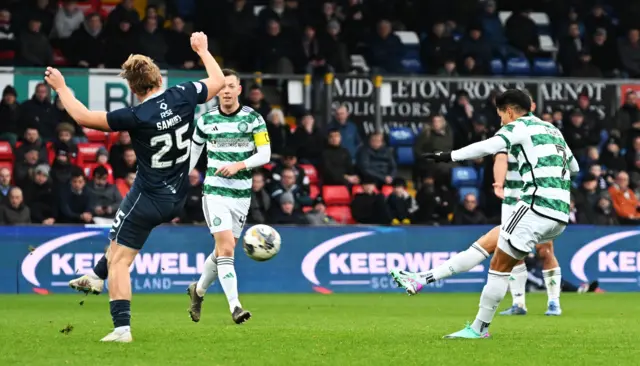 Luis Palma scores for Celtic against Ross County