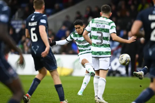 Luis Palma scores for Celtic against Ross County