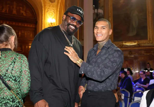 Derek Chisora and Conor Benn