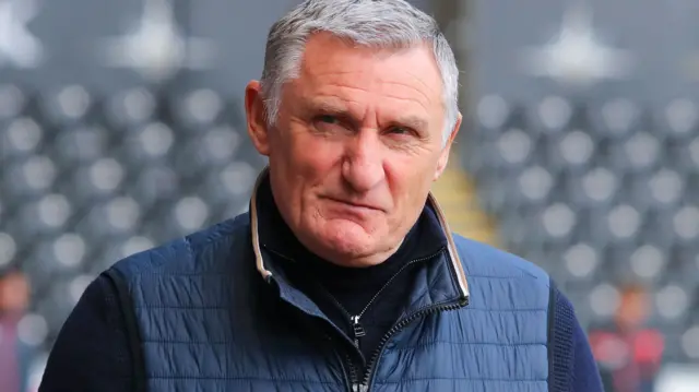 Sunderland boss Tony Mowbray