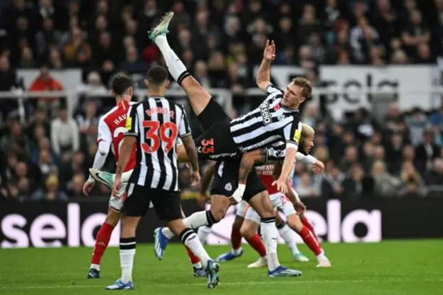 Newcastle v Arsenal