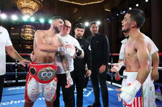 Joe Cordina with his world title