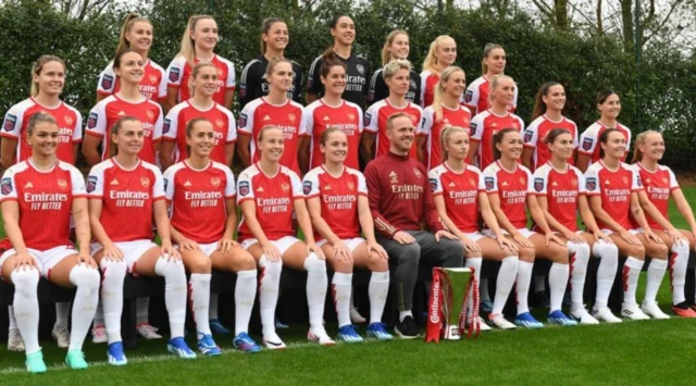 Arsenal Women team photo