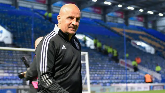 Paul Cook in charge at Pompey.