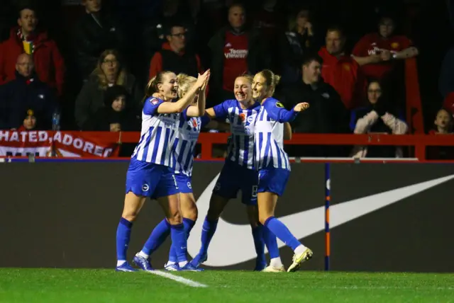 Brighton celebrate