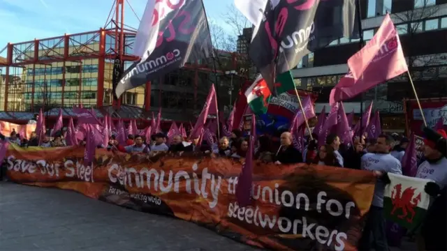 Community union protest