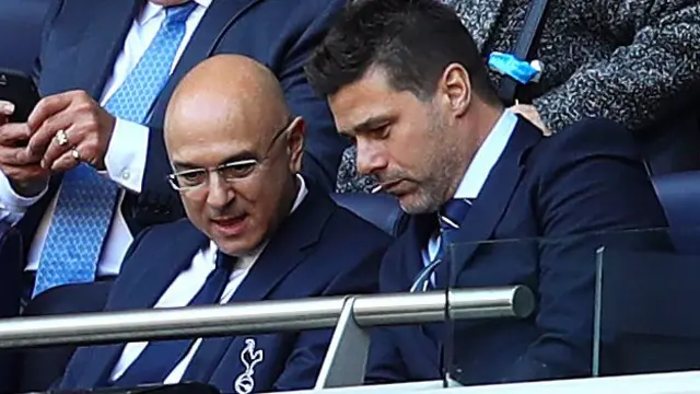 Daniel Levy and Mauricio Pochettino