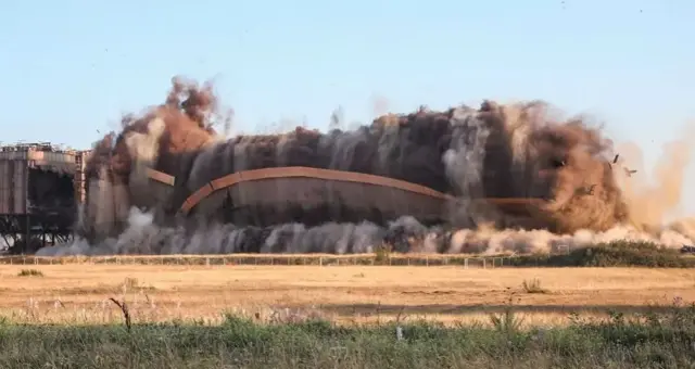 Redcar steelworks demolition