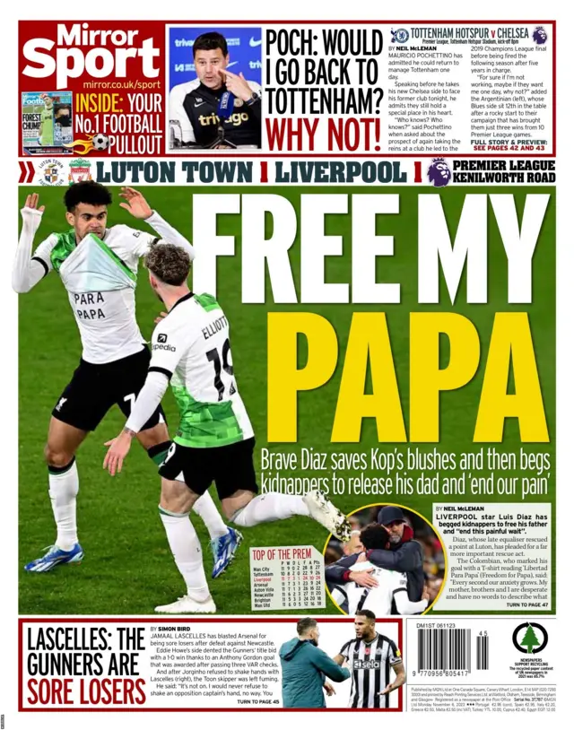 Mirror back page