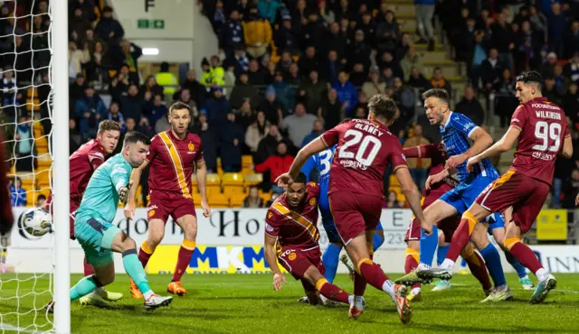 St Johnstone's Andy Considine scores